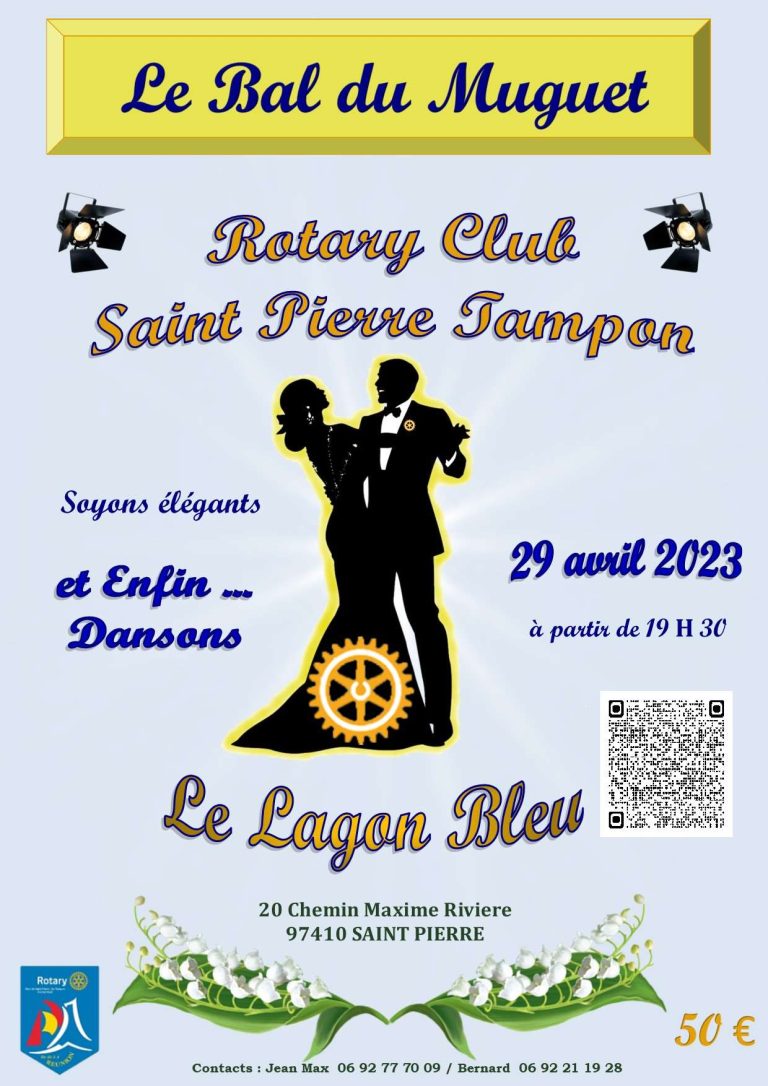 Affiche : Dîner dansant — association
