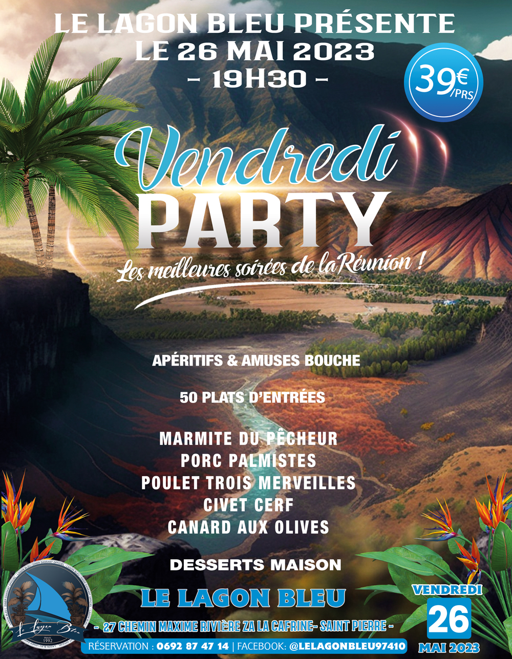 Affiche : Dîner dansant