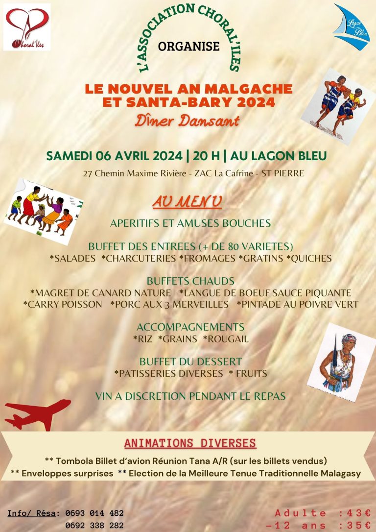 Affiche : Association Choral’Iles