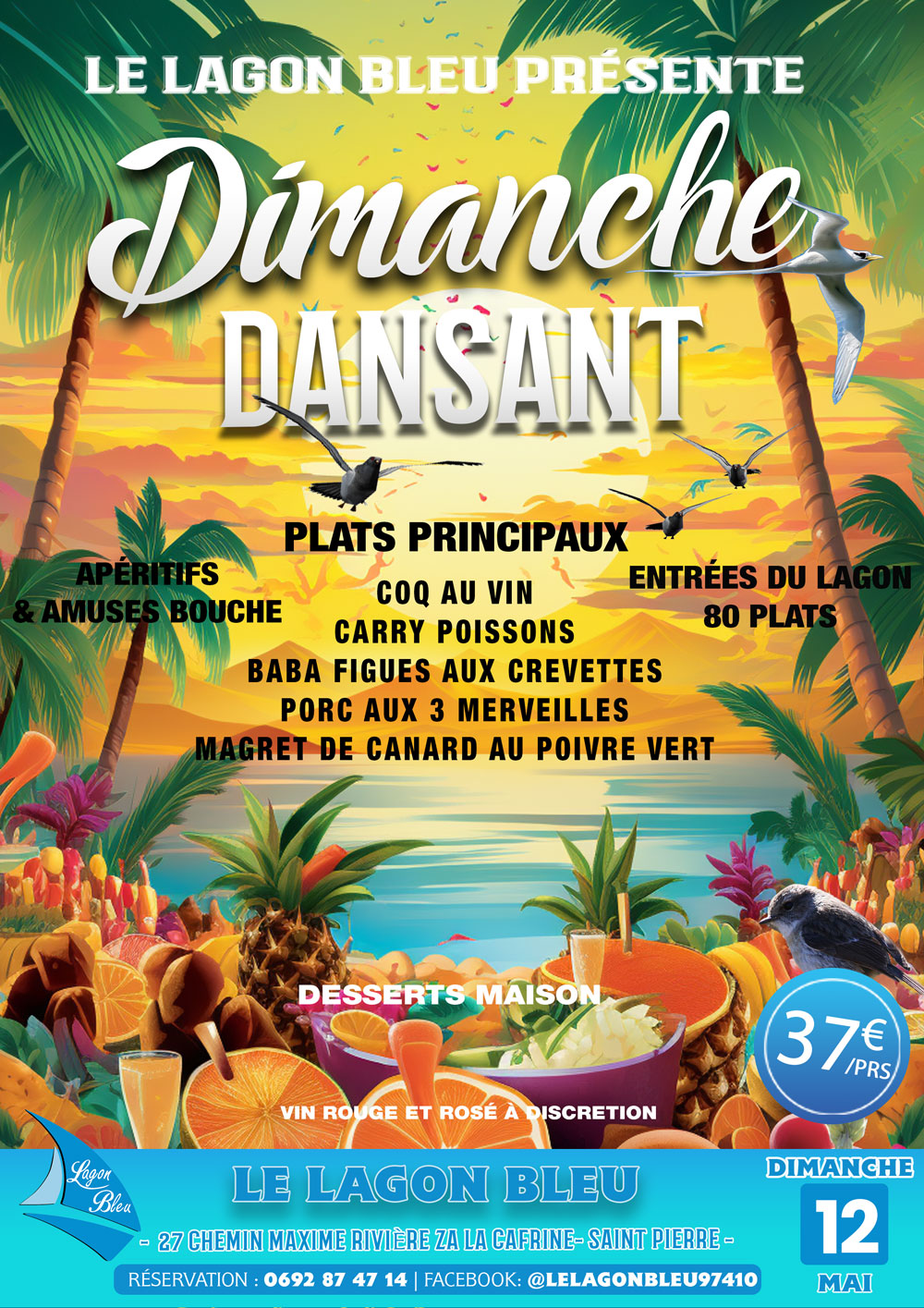 Affiche : Déjeuner dansant