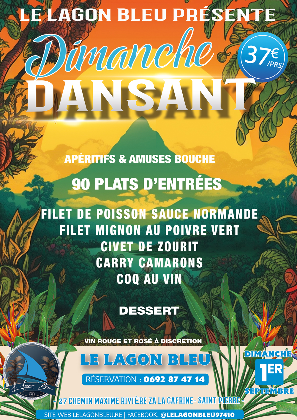 Affiche : Déjeuner dansant