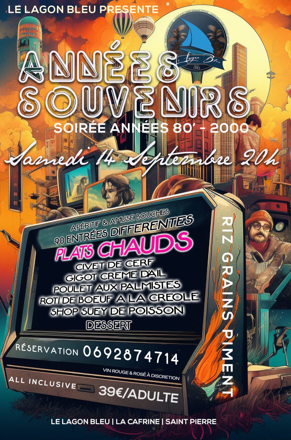 Affiche : Dîner dansant