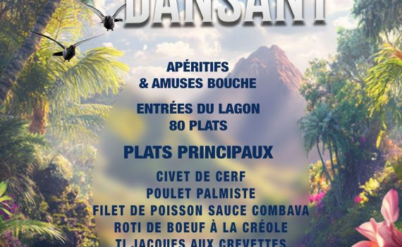 Dejeuner dansant 6 juillet au Lagon Bleu