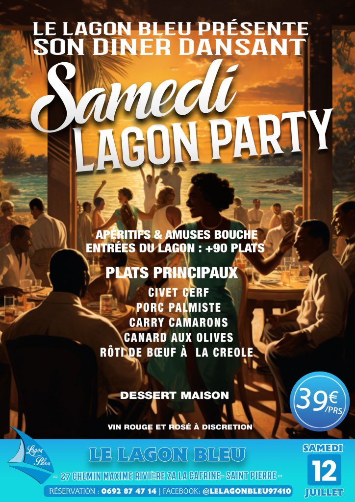 diner dansant le lagon bleu