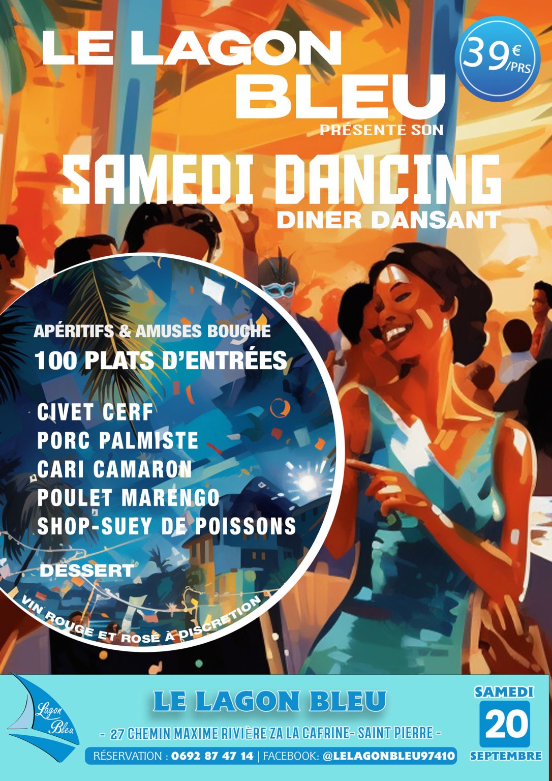 Affiche : Dîner dansant