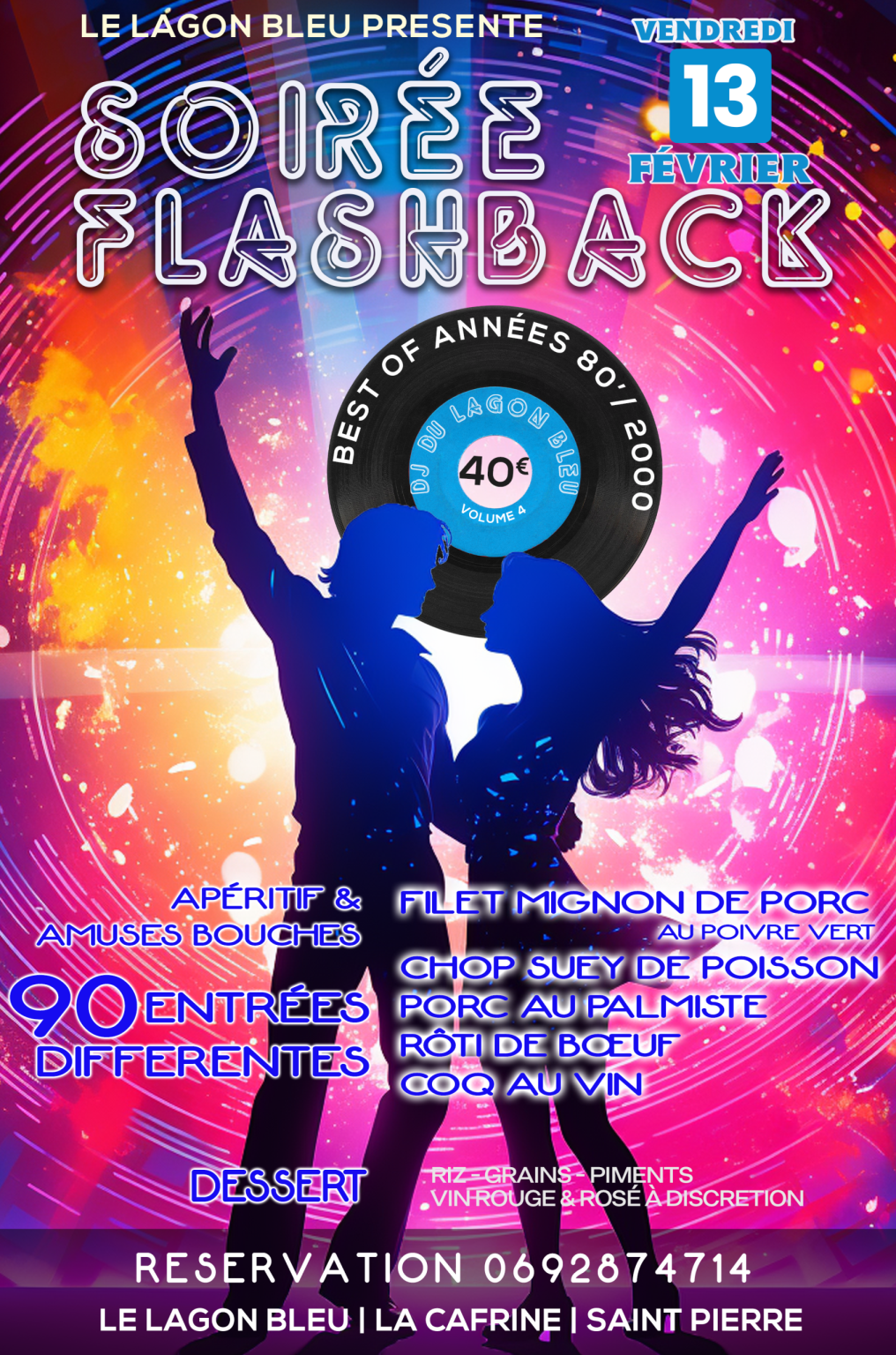Affiche : Soirée Flashback #4