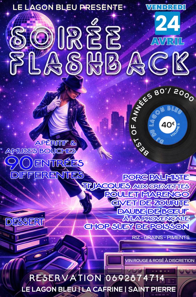 Soirée flashback du 14 Avril 2026 - spéciale année 80-2000