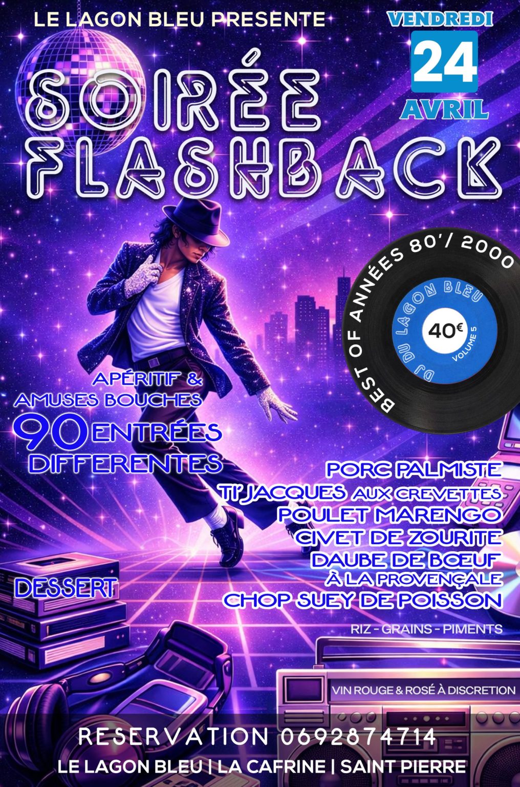 Affiche : Soirée Flashback #5