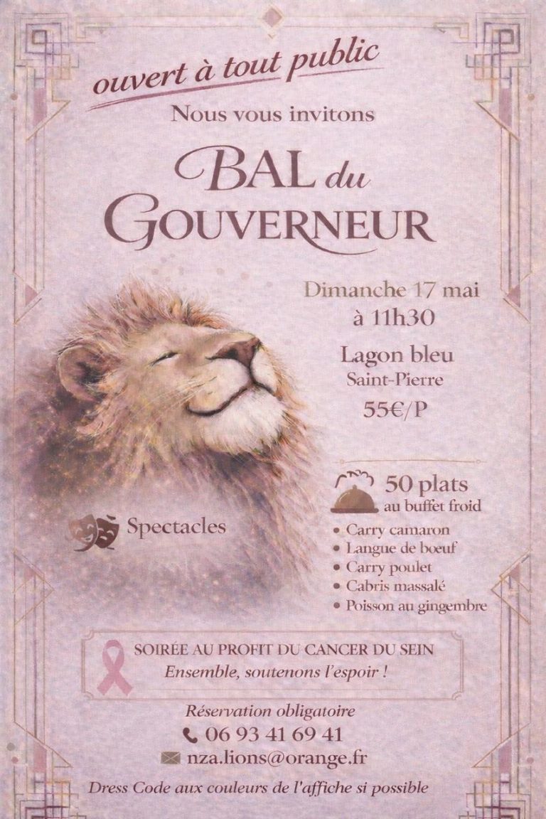 Affiche : Lions Club