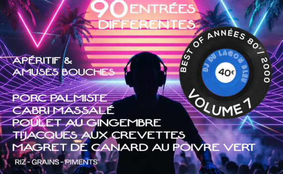 Soirée spéciale années 80 / 2000 au Lagon Bleu