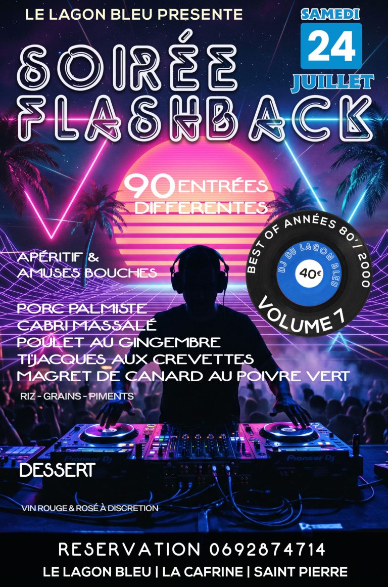 Affiche : Soirée Flashback #7