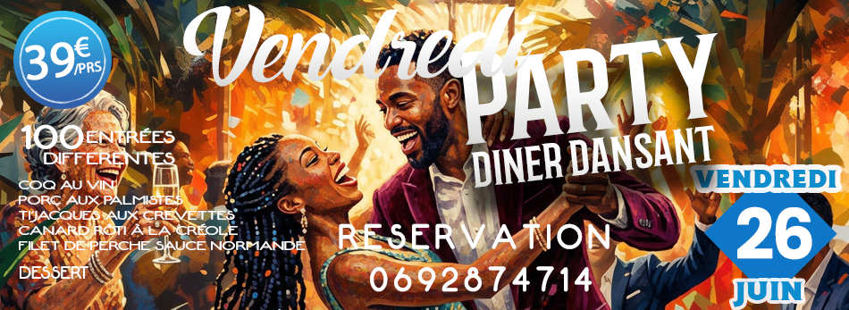 soirée du 26 juin 2026 diner dansant