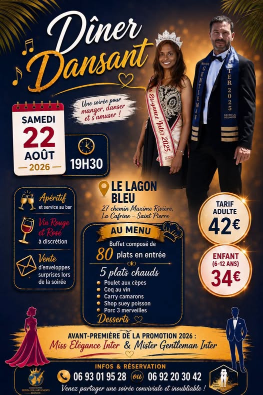diner dansant association 22 aout 2026