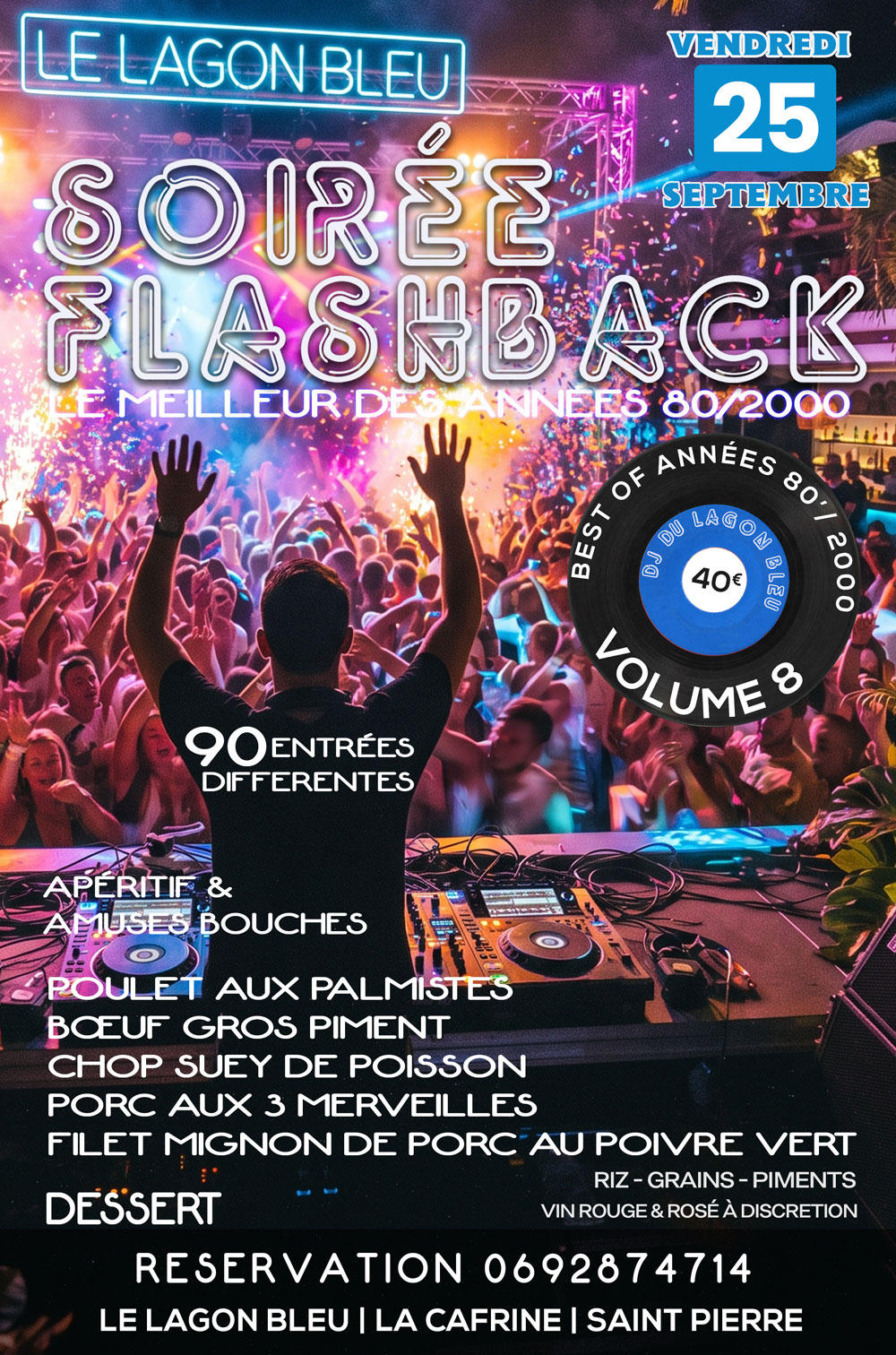 Affiche : Soirée Flashback #8