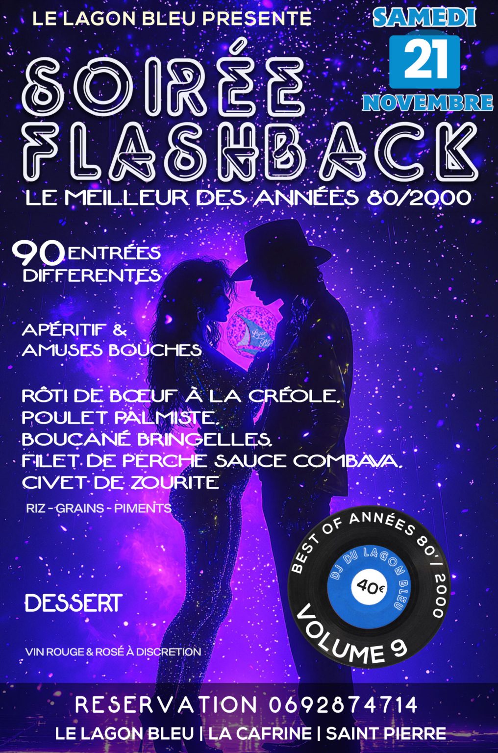 Affiche : Soirée Flashback #9